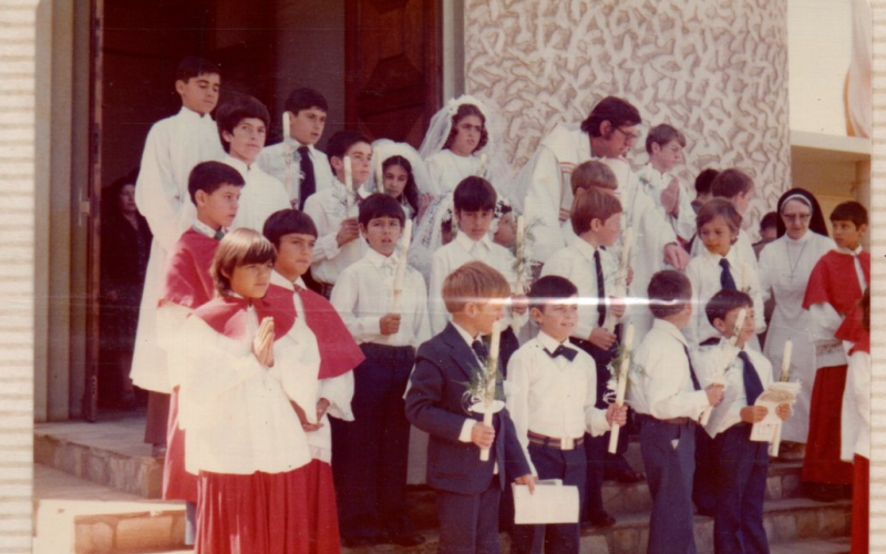 Primera Comunión en la Iglesia Católica de Walvis Bay, 1979