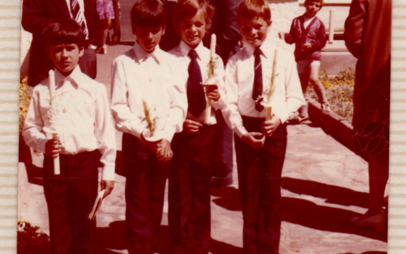 Primera Comunión en la Iglesia Católica de Walvis Bay, 1979