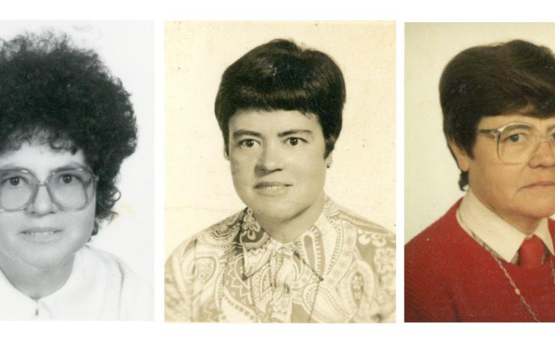 Julia Inmaculada, en los años 1970, 1982 y 1990