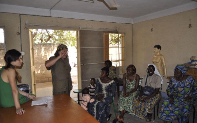 Taller de moda en Burkina Faso